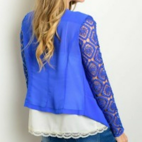 Blue Cardigan - Picture 2 of 2